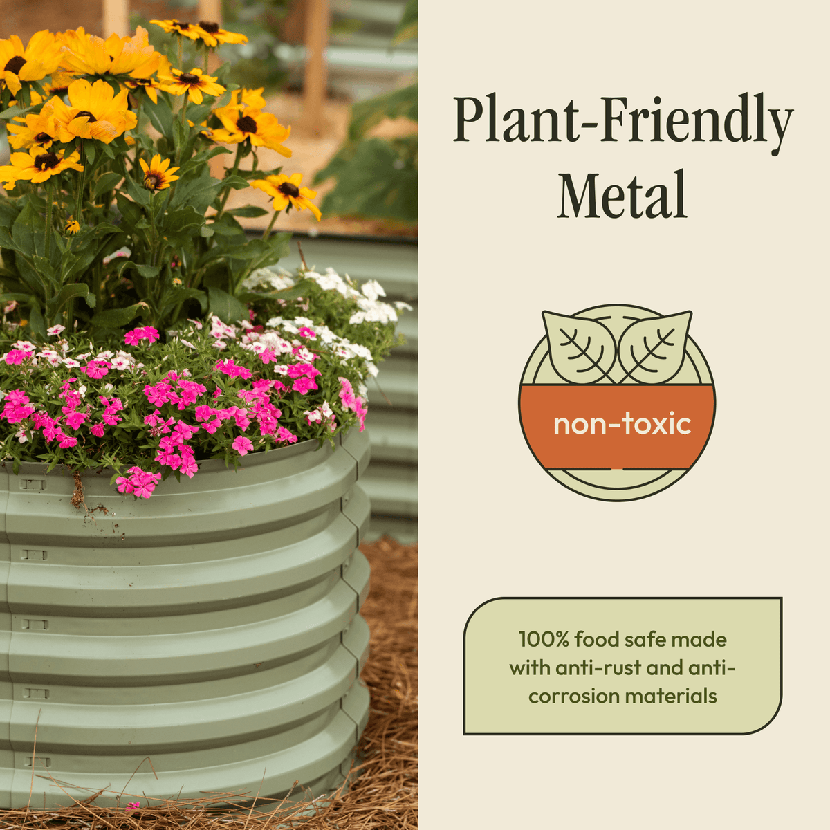 Premium Metal Raised Garden Bed Kit