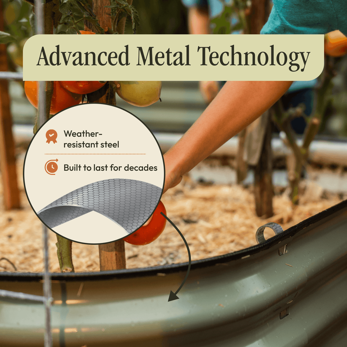  Premium Metal Raised Garden Bed Kit